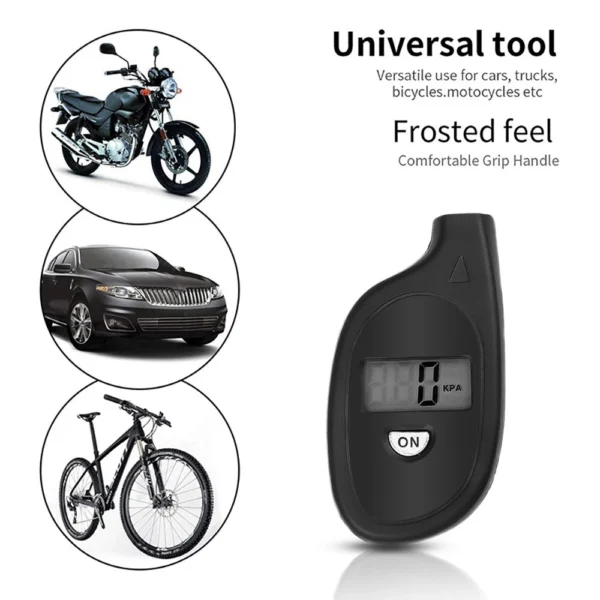 Digital Tire Air Pressure Keychain