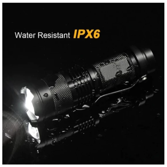 Bicycle Waterproof Zoom LED Torch Light