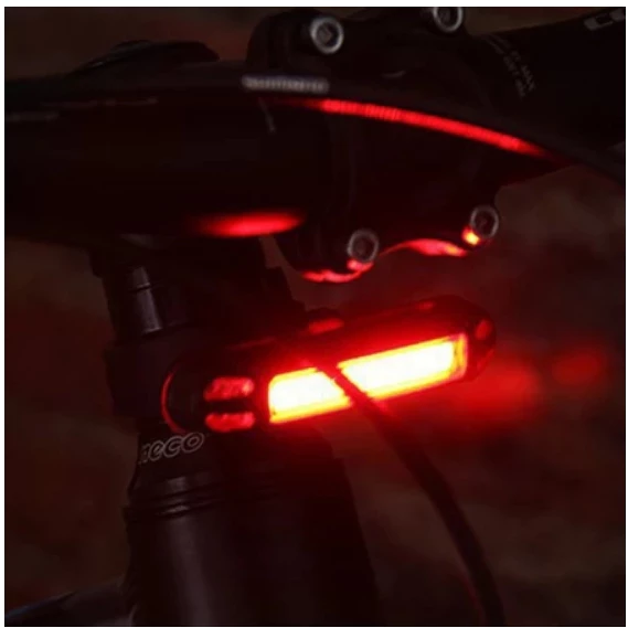 Bicycle USB Rechargeable Tail Light