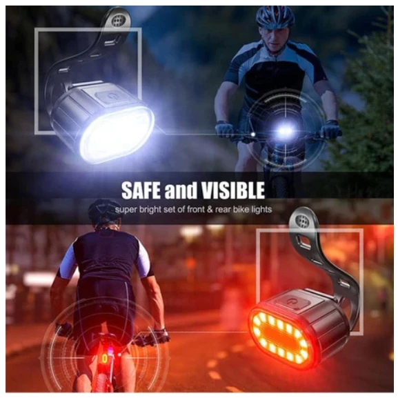 Bicycle USB Rechargeable LED Light