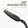 fc68c4f6cc9600fed5b61a5de35ff7a1 Bicycle HD Rear View 360 Adjustable Side Mirror