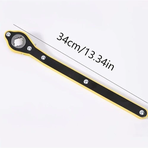 2 In 1 Car Tire Scissor Ratchet Jack Wrench