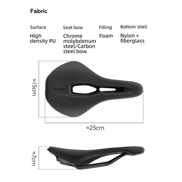 Bicycle Breathable Shockproof Hollow Saddle